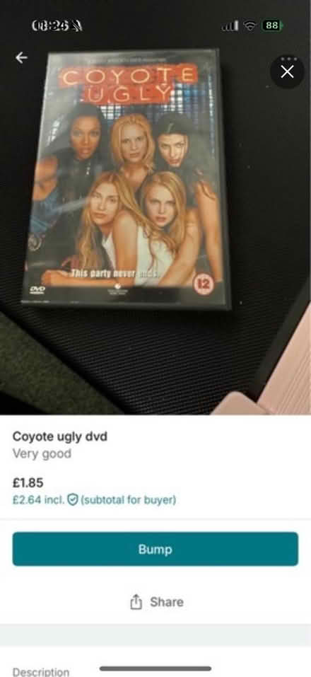 Photo of free Coyote ugly dvd (Bognor Regis - PO22) #1