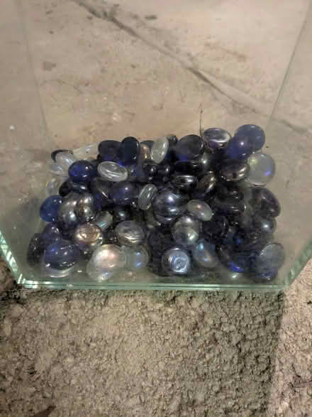 Photo of free Glass vase and beads (Tetbury GL8) #2
