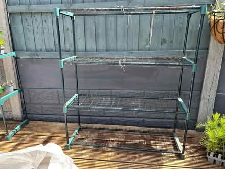 Photo of free Greenhouse shelving (Haresfinch WA11) #1