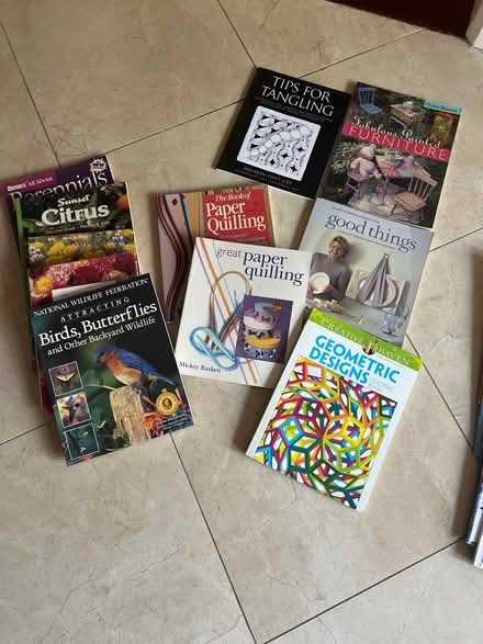 Photo of free Gardening and craft books (Saratoga) #1