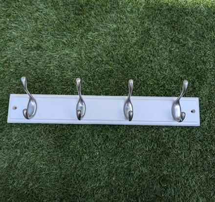 Photo of free Wooden/Chrome Coat Hook (West Ealing) #1