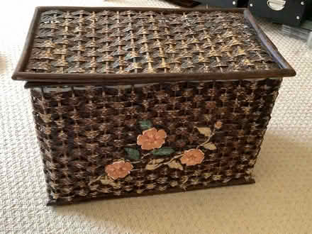 Photo of free Wicker box (Bromley BR2) #1