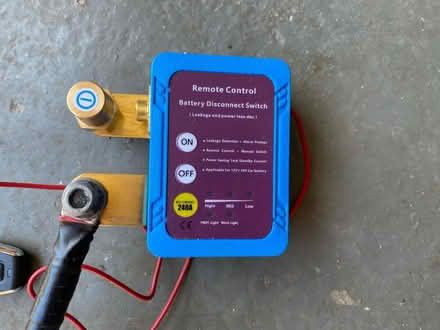 Photo of free Car battery isolator wireless (Bollington) #2