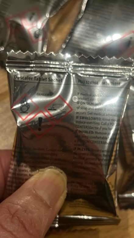 Photo of free Descaler tablet (SE28) #2