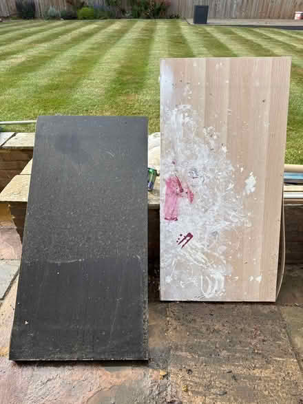 Photo of free 2 IKEA table tops (Bromham MK43) #1
