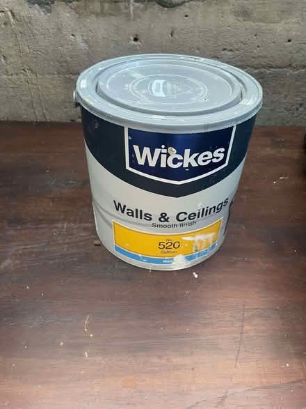 Photo of free Saffron yellow emulsion paint (Bear Flat) #1