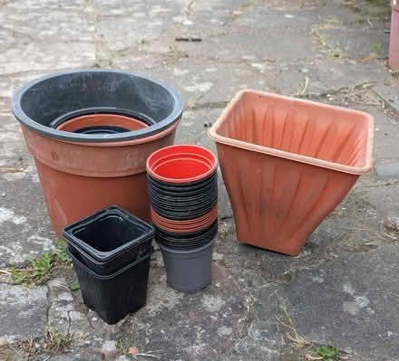 Photo of free Plastic flower pots (Enfield EN3) #1
