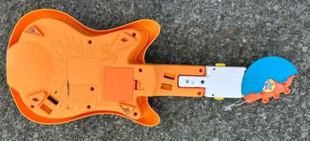 Photo of free Battery-operated toy guitar (Valencia Avenue, Sunnyvale) #3