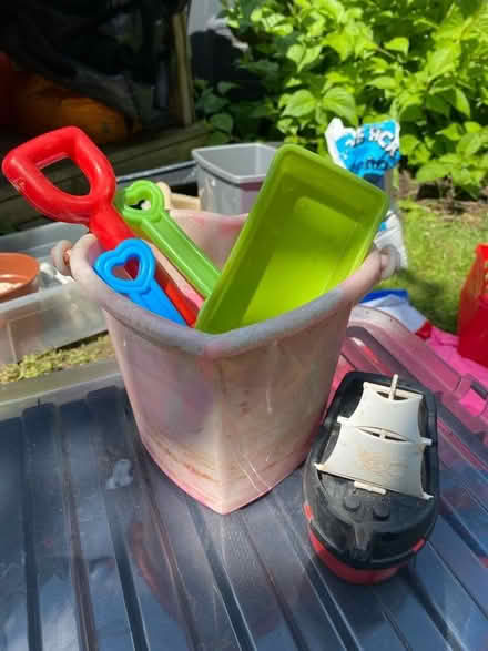 Photo of free Selection of beach toys with small boat (East Twerton) #1