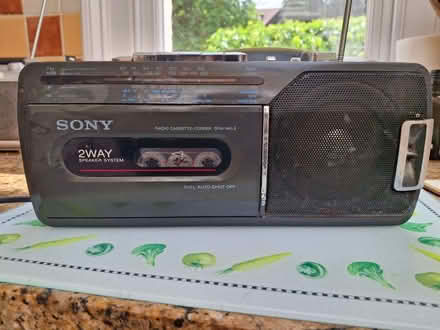 Photo of free Sony FM radio and cassette player (Headington OX3) #1