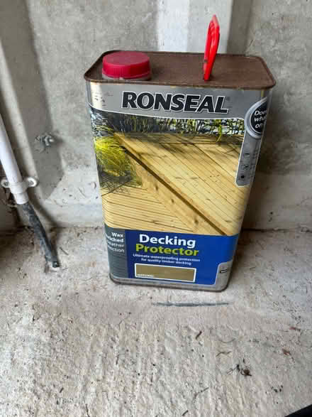 Photo of free Ronseal Decking Protector (Blackbrook WA2) #1