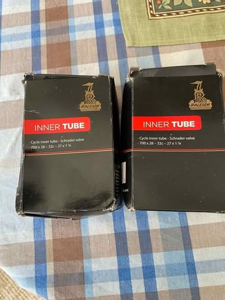 Photo of free Two bicycle inner tubes, 700x28-32c (Hockley Port B18) #1