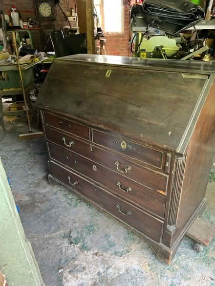 Photo of free Mahogany Bureau (Wrexham) #3