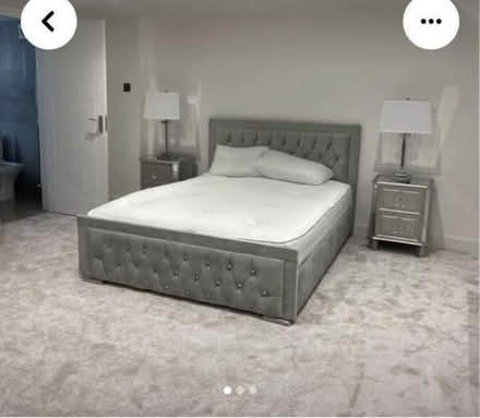 Photo of free King size bed frame slight damage (WR98DS) #1