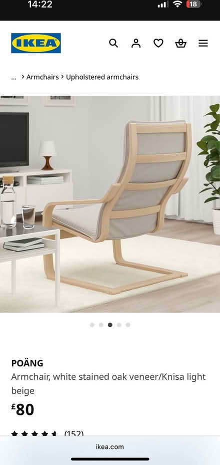 Photo of free IKEA chair (Old Windsor SL4) #1