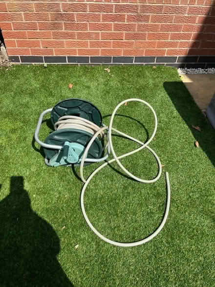 Photo of free Hose reel and length of hosepipe (Wigston LE18) #1