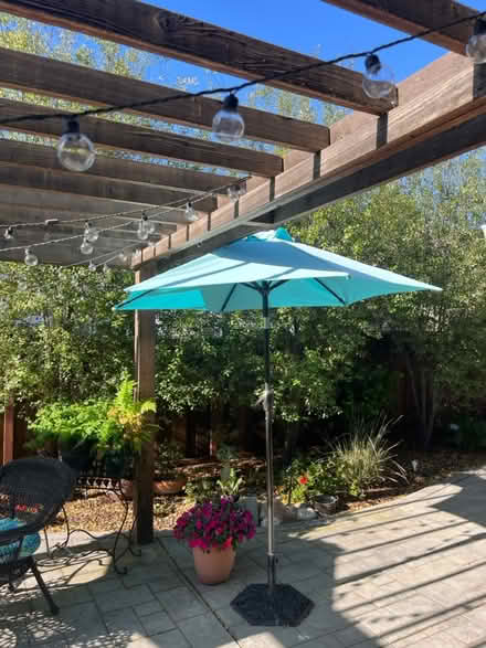 Photo of free 2 patio umbrellas (Harbor Bay) #2
