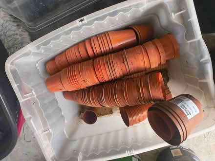 Photo of free Various flower pots and trays (Northcourt OX14) #1