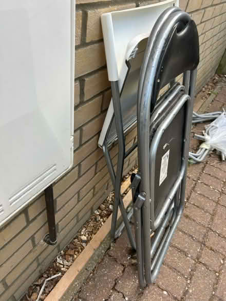 Photo of free 3 folding chairs (Waterbeach) #1