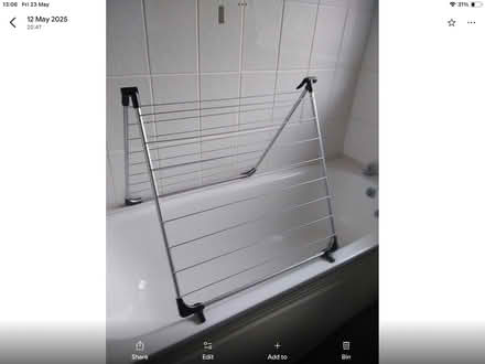 Photo of free Over bath towel airer (Hala LA1) #2