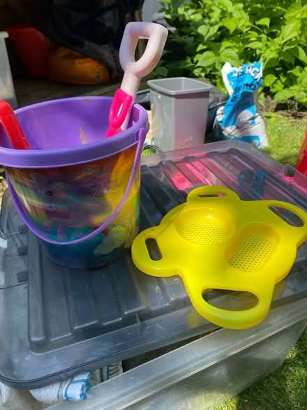 Photo of free Selection of Beach Toys - Unicorn Bucket (East Twerton) #1