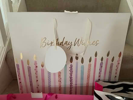 Photo of free Large gift bags (Woodseats S8) #2