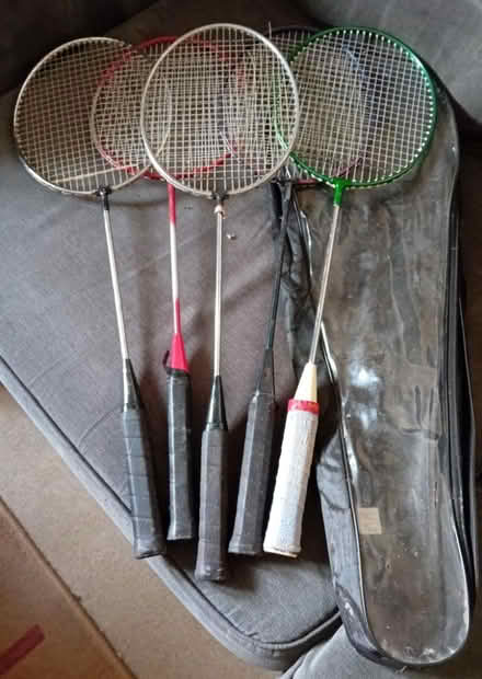 Photo of free Badminton racquets *5 (Ipswich IP4 5) #1