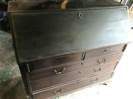 Photo of free Mahogany Bureau (Wrexham) #1