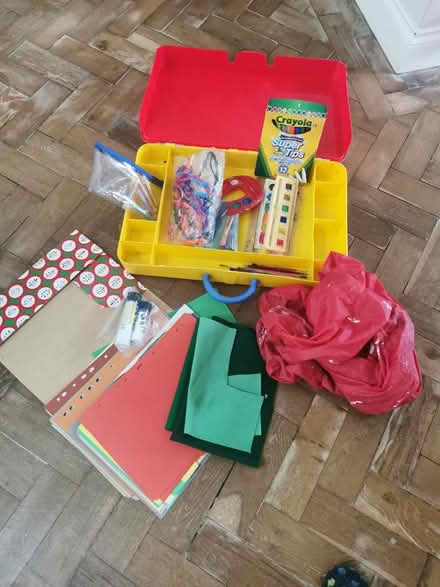 Photo of free Various children's arts and crafts items (Newnham RG27) #1