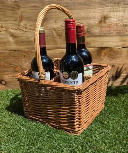 Photo of free Wicker Wine Bottle Holder (West Ealing) #1