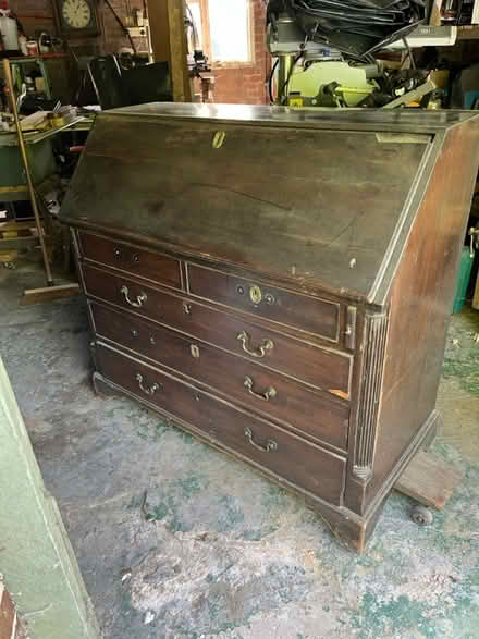 Photo of free Mahogany Bureau (Wrexham) #2
