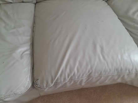 Photo of free Leather sofa. SE9 4HF (Se9 4hf) #2