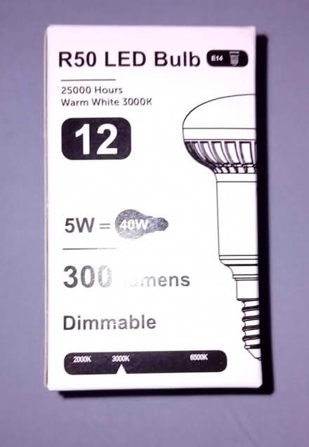 Photo of free R50 LED bulb - small screw (Ipswich IP4 5) #1
