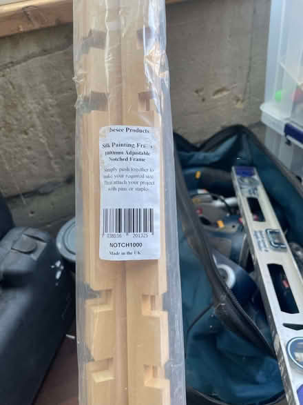 Photo of free Large silk painting frame (Bear Flat) #1