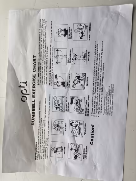 Photo of free Set of weights (Norton Lees S8) #3