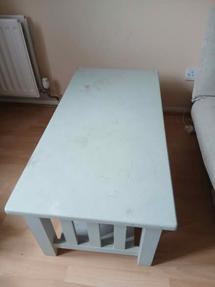 Photo of free Sturdy coffee table in need of TLC (Haggerston E8) #1