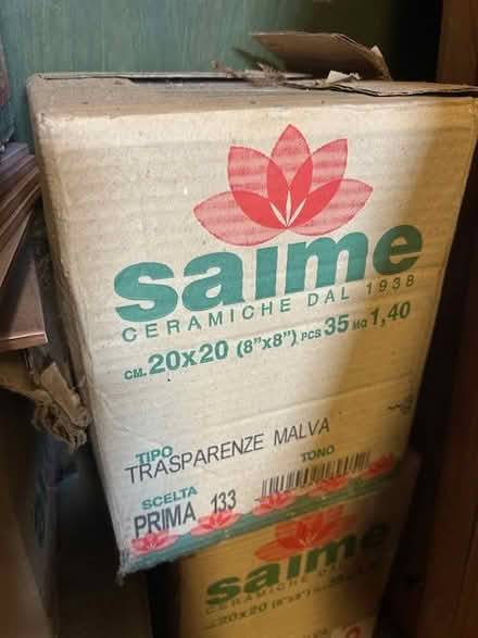 Photo of free Italian Ceramic Lilac Tiles (Stevenage SG2) #3