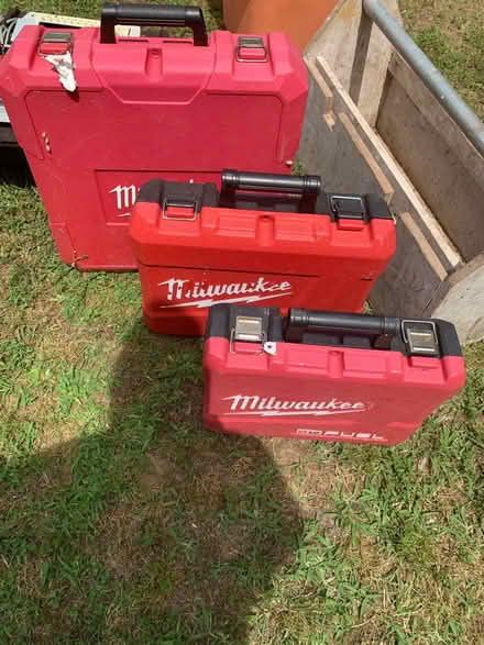 Photo of free Empty Milwaukee cases (Salisbury) #1