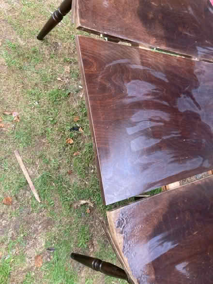 Photo of free Water damaged wooden ext table (Cradley WR13) #2
