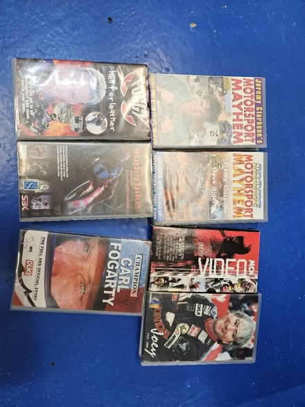 Photo of free VHS motorbike memorabilia (Mickleover DE3) #1