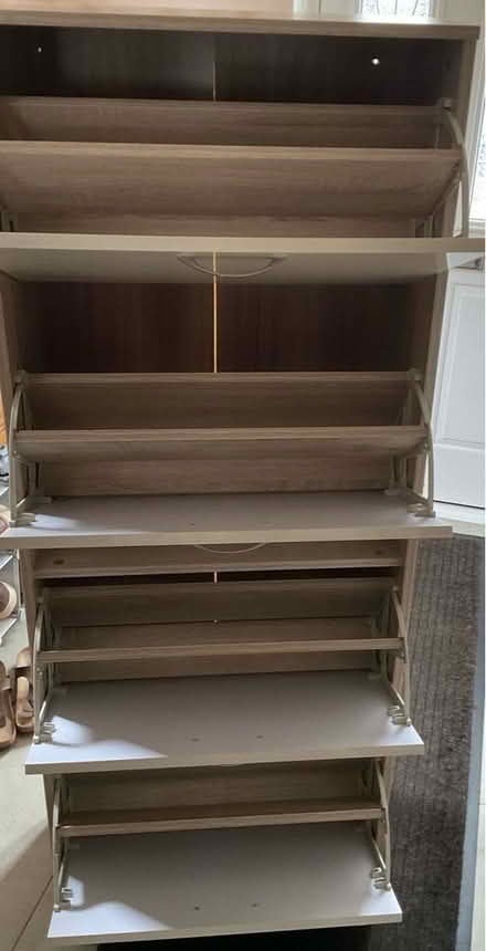 Photo of free Tall 4 drawer shoe store. (Crownhill MK8) #3