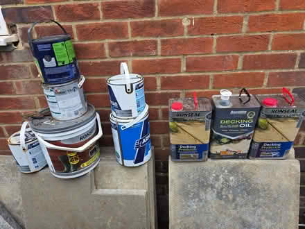 Photo of free Paints decking oils and things (Rose Hill OX4) #1