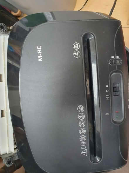 Photo of free Fellowes M-8C Shredder - Faulty (Kensington W8) #1