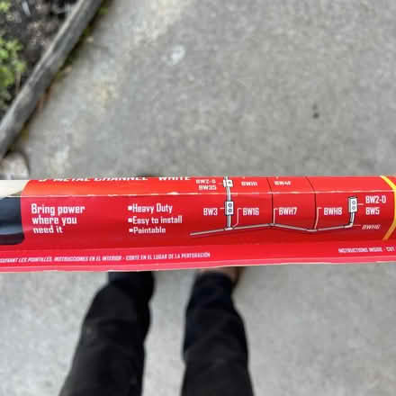 Photo of free 5ft Wiring Channel (Foster & California Ave) #2