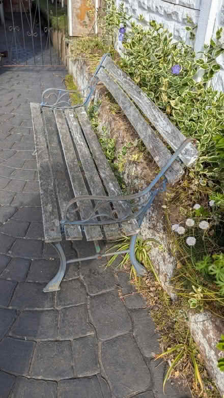 Photo of free One wobbly garden bench (Erdington, B23) #2