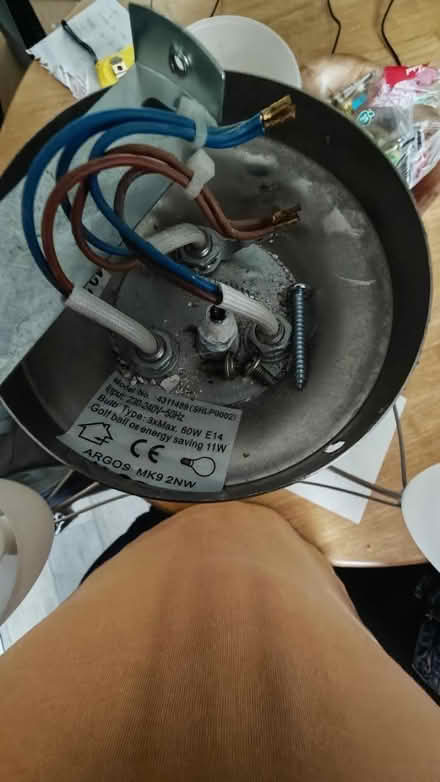 Photo of free Light fitting (Tankersley S75) #2