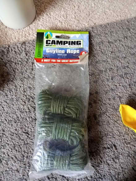 Photo of free Guyline rope (Chorlton Manchester) #1