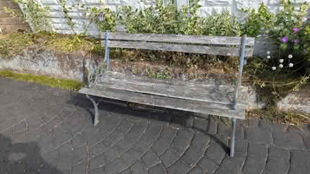 Photo of free One wobbly garden bench (Erdington, B23) #1