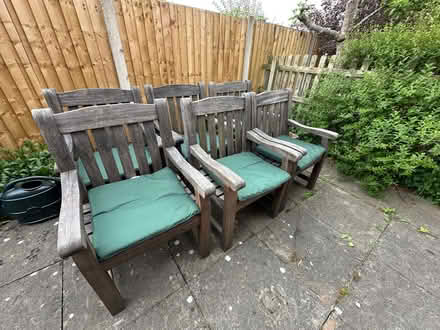 Photo of free Garden chair with cushion (Nox SY5) #1