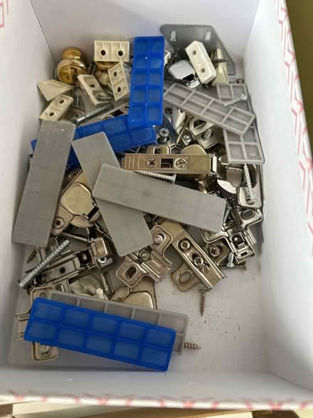 Photo of free Screws hinges etc (Hastings. Broom grove TN34) #1